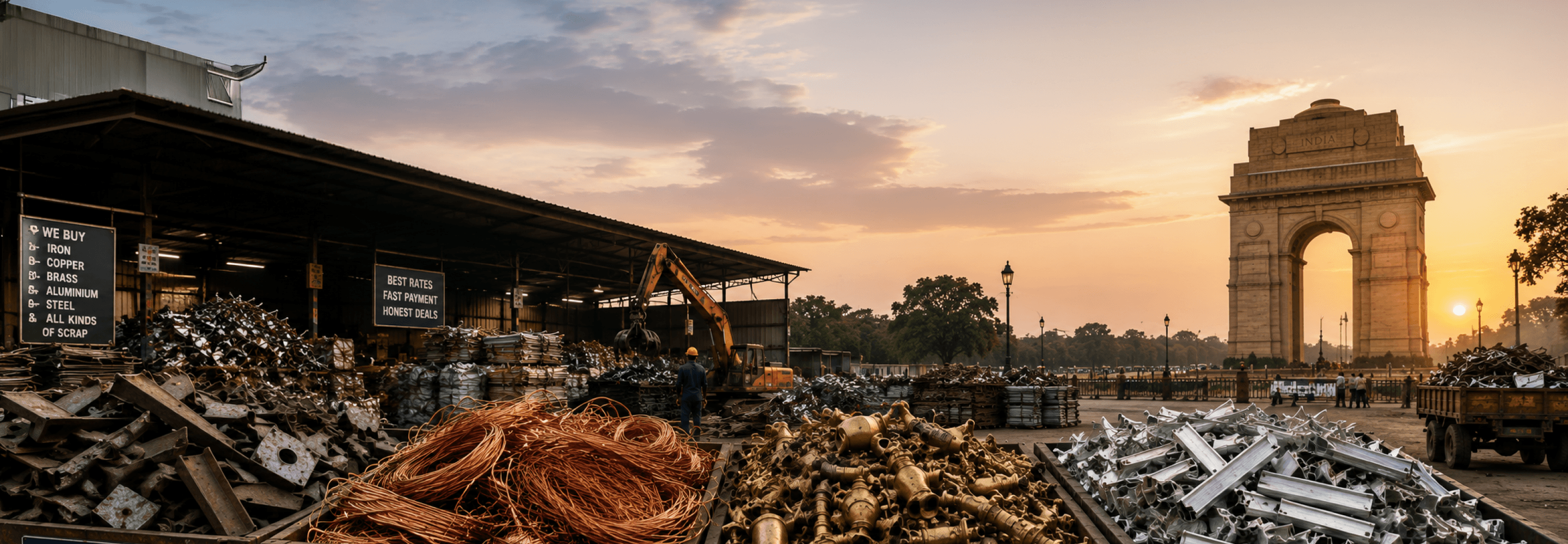 Delhi Scrap Rate Today: Latest Prices for Iron, Copper, Brass & Aluminium
